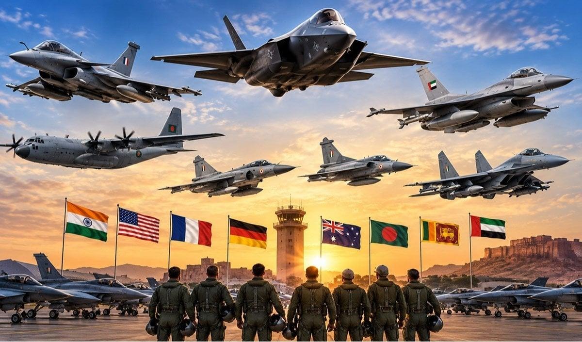 Tarang Shakti 2026 in Jodhpur: Eight Nations Join Multinational Air Exercise